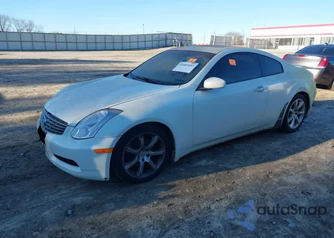 2007 Infiniti G35 z USA, uszkodzony, nr VIN JNKCV54E37M904864
